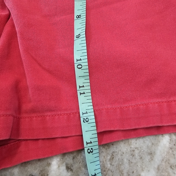 J.Crew Red Chino Shorts Women’s Size 10 Low Fit 100% Cotton Summer Casual - Picture 6 of 8